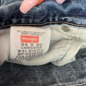 Wrangler carpenter jeans